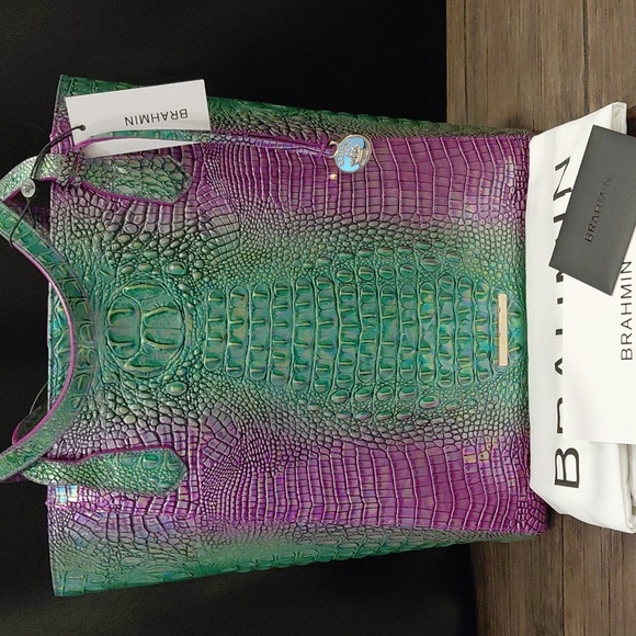 BRAHMIN Jayden Pink Assorted Tote - Picture 1 of 16